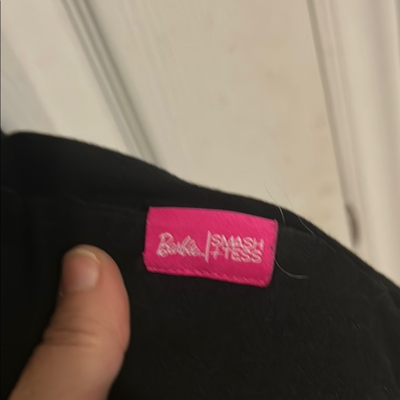 Smash + Tess Black Short Sleeve Cuffed Jumpsuit - Picture 2 of 3